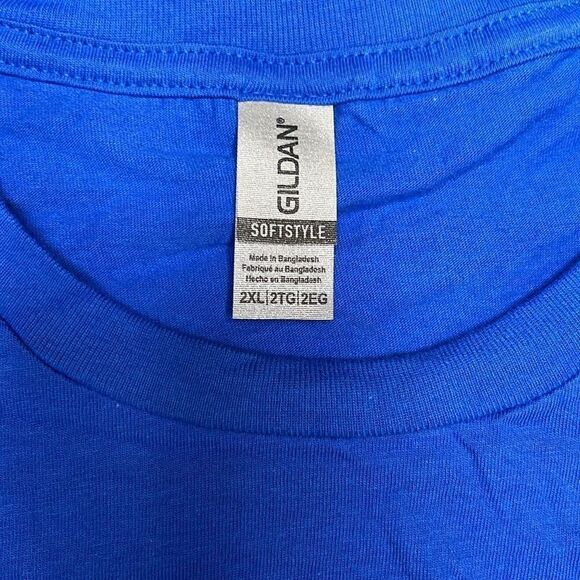 Attack On Titan Season 2 Blue Anime Short Sleeve Graphic Tee Size 2XL - Picture 3 of 6